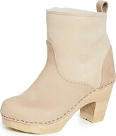 Thumbnail for your product : NO.6 STORE Pull On Shearling High Heel Booties