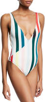 Thumbnail for your product : Solid and Striped The Michelle Striped One-Piece Swimsuit