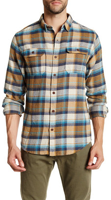 Burnside Romo Long Sleeve Regular Fit Plaid Shirt