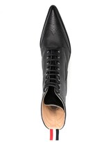 Thumbnail for your product : Thom Browne Lace-Up Wingtip Ankle 50mm Booties