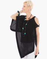 Thumbnail for your product : Chico's Eden Cold-Shoulder Poncho