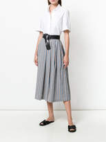 Thumbnail for your product : Alberto Biani striped full skirt