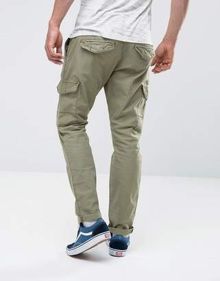 Esprit Cargo Trousers In Tapered Fit