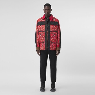 burberry floral jacket