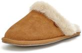 Thumbnail for your product : Clarks Wren Bird Tan Suede Mule Slippers