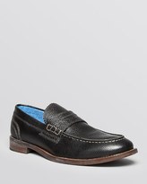 Thumbnail for your product : Robert Graham Worth Pebbled Leather Loafers