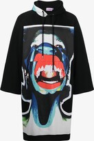 Thumbnail for your product : Charles Jeffrey Loverboy Scream Graphic Oversized Hoodie