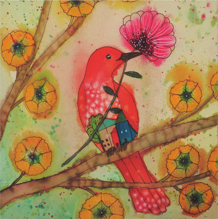 Sylvie Demers 'Ta Venue' Canvas Art