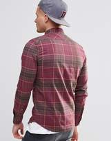 Thumbnail for your product : Element Buffalo Check Flannel Shirt In Regular Fit In Napa Red Buttondown