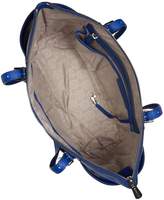 Thumbnail for your product : Michael Kors Jet Set Item blue zip top tote bag