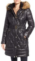 Thumbnail for your product : Laundry by Design Women's Faux Fur Trim Quilted Puffer Coat