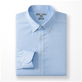 Thumbnail for your product : Uniqlo MEN Easy Care Slim Fit Dobby Long Sleeve Shirt