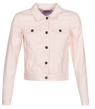 women's pink denim jacket uk