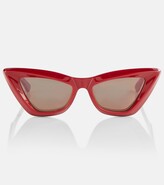 Thumbnail for your product : Bottega Veneta Cat-eye acetate sunglasses
