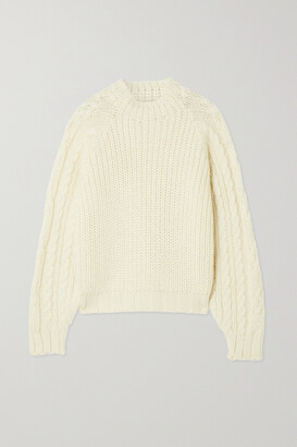 ENVELOPE1976 Twister Cable-knit Wool Sweater
