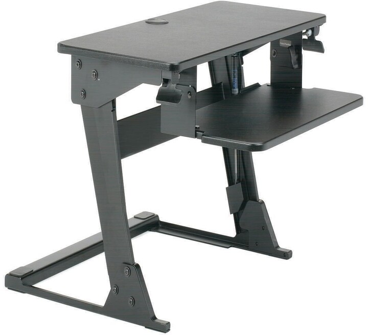 ABILITY ONE AbilityOne Black Skilcraft Desktop SitStand Workstation