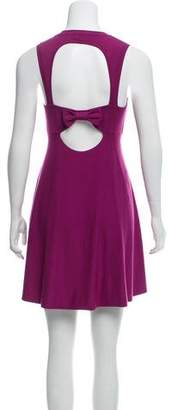 RED Valentino A-line Knit Mini Dress