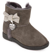 Thumbnail for your product : MonnaLisa Fur-lined leather boots
