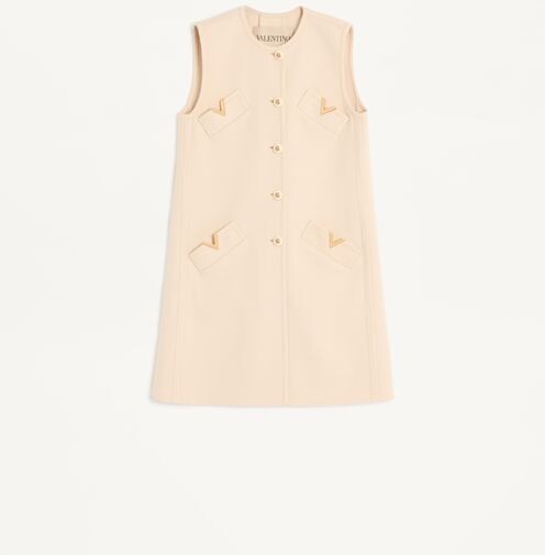 Valentino Compact Drap Gilet