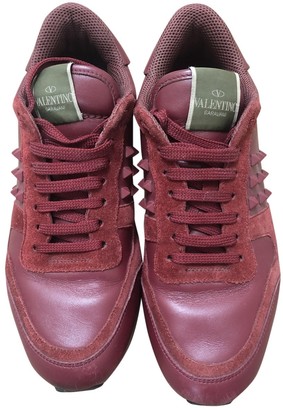 burgundy sneakers womens
