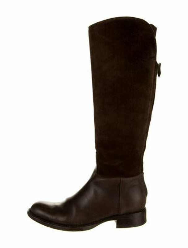 Loro Piana Leather Riding Boots Brown ShopStyle
