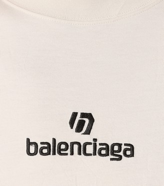 Balenciaga Logo cotton-jersey T-shirt