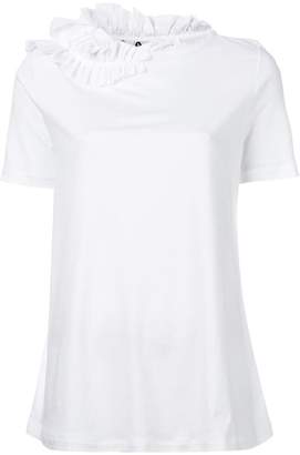 Lanvin ruffle-trimmed T-shirt