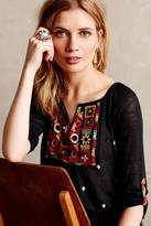 Thumbnail for your product : Anthropologie Tiny Pennon-Stitch Peasant Tee