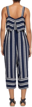 Whistles Lucy Striped Jumpsuit