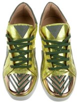 Thumbnail for your product : Ivy Kirzhner Sputnik Metallic Sneakers