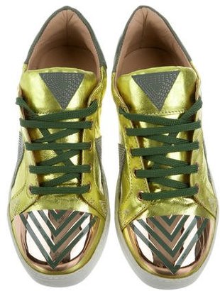 Ivy Kirzhner Sputnik Metallic Sneakers
