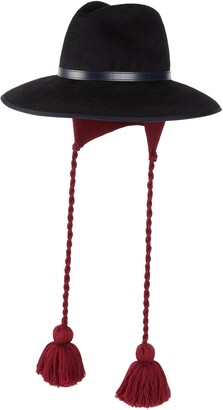fedora with ear flaps