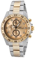Thumbnail for your product : Invicta Men's Pro Diver Chronograph Two-Tone Bracelet Gold-Tone Dial