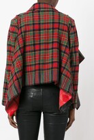 Thumbnail for your product : Comme Des Garçons Pre-Owned Tartan Shrug Jacket