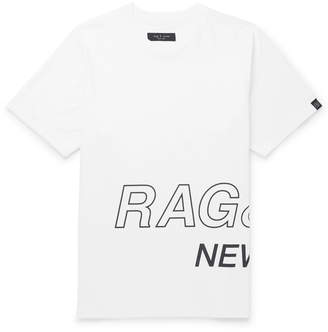 Rag & Bone Logo-Print Cotton-Jersey T-Shirt