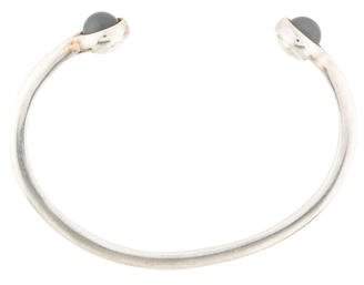 Georg Jensen Moonstone Sphere Cuff Bracelet