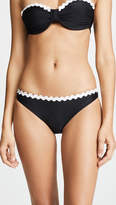 Thumbnail for your product : Shoshanna Solid Black Scallop Classic Bottoms