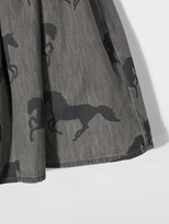 Thumbnail for your product : Stella McCartney Kids Horse-Print Mini Skirt