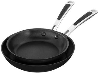 KitchenAid Set Of 2 Hard Anodised Frying Pans