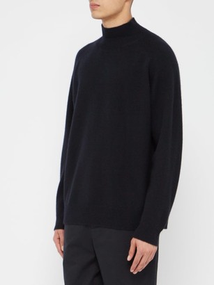 Raey Loose-fit Funnel-neck Cashmere Sweater - Navy