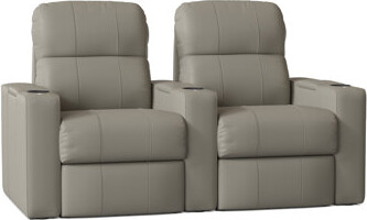Red Barrel Studio Home Theater Loveseat (Row of 2)