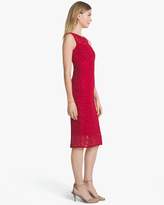 Thumbnail for your product : Whbm Sleeveless Lace Sheath Dress