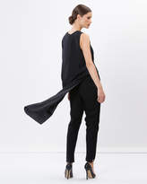 Thumbnail for your product : BRIGITTE Silk Wrap Top