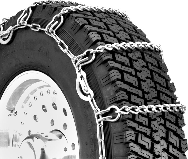Security Chain Company QG2221CAM Quik Grip Truck Tire Traction Chain, Pair