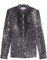 Thumbnail for your product : RED Valentino Printed Silk Blouse