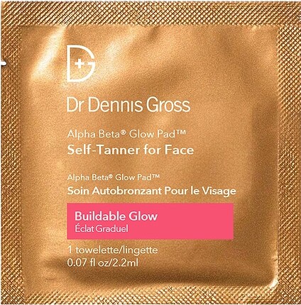 Dr. Dennis Gross Skincare Alpha Beta Intense Glow Pad Self-Tanner for Face