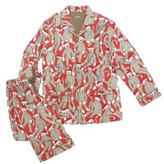 Thumbnail for your product : Nick & Nora Women's Pajama Coat  Set -  Santa Monkey