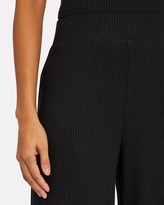 Thumbnail for your product : L'Agence The Crawford Rib Knit Wide-Leg Pants