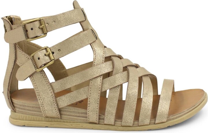 Blowfish Women's J David Gladiator Sandal In Gold
