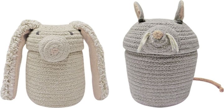 Lorena Canals Set of 2 Mini Baskets